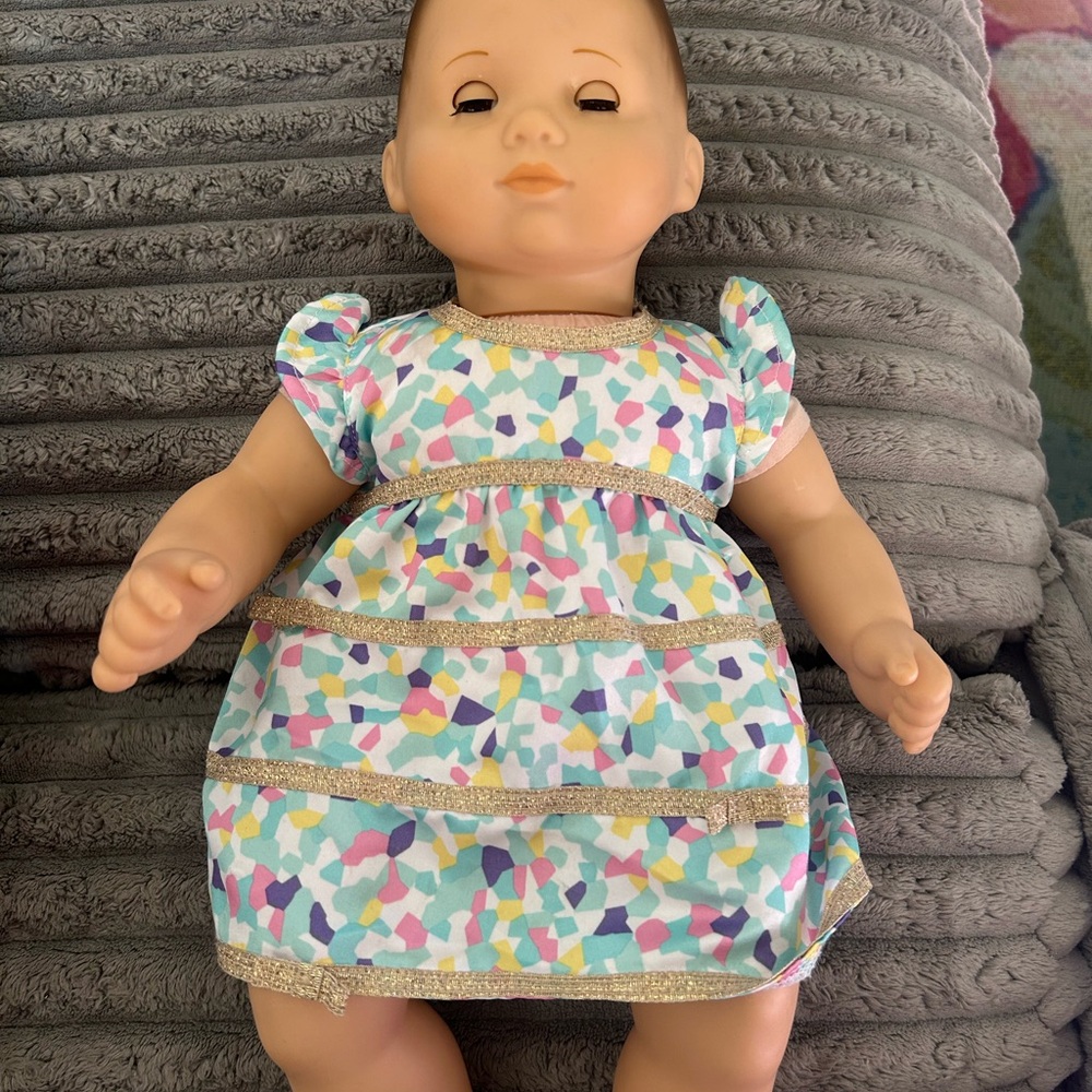 American Girl Multicolor Confetti Doll Dress